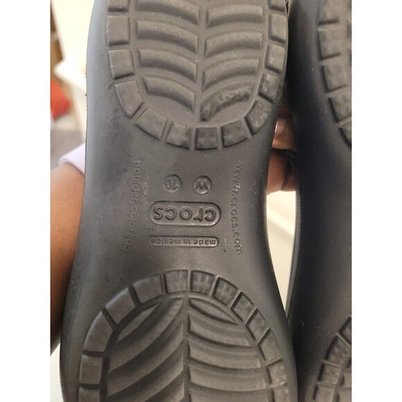 Crocs Kadee Ballerina Flats Black Size 10 Women - Picture 6 of 8